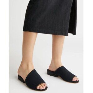 EILEEN FISHER Noko Slide Sandal in Black Size 7